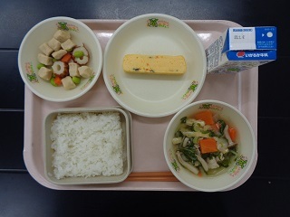 2月1日の学校給食（小学校A献立）の写真