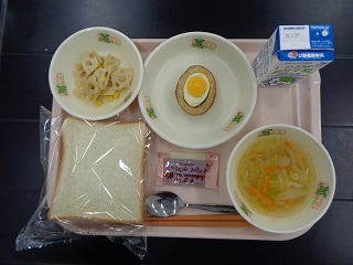 5月19日の学校給食（小学校B献立）の写真