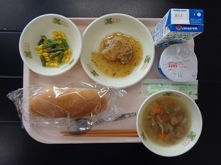 5月31日の学校給食（小学校B献立）の写真