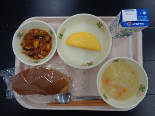 6月14日の学校給食（小学校B献立）の写真