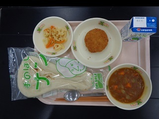 7月7日の学校給食（小学校B献立）の写真