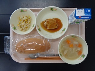 9月20日の学校給食（小学校B献立）の写真