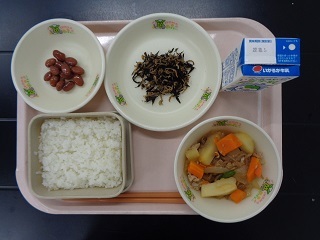 9月26日の学校給食（小学校B献立）の写真