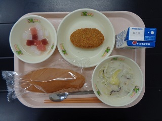 11月17日の学校給食（小学校B献立）の写真