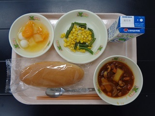 11月22日の学校給食（小学校B献立）の写真