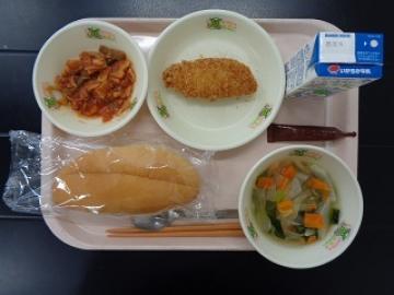 12月6日の学校給食（小学校B献立）の写真