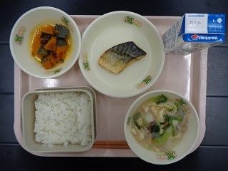 12月16日の学校給食(小学校B献立)の写真