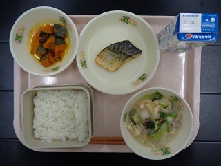 12月16日の学校給食（小学校B献立）の写真