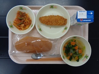 1月17日の学校給食（小学校B献立）の写真