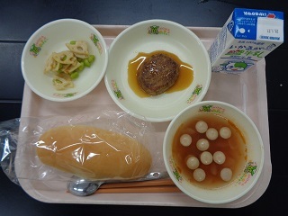 1月19日の学校給食（小学校B献立）の写真