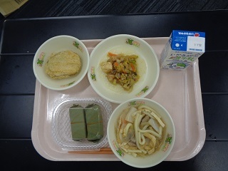 1月25日の学校給食(小学校B献立)の写真