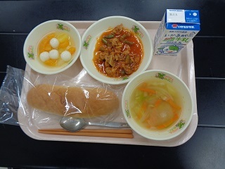 1月31日の学校給食(小学校B献立)の写真