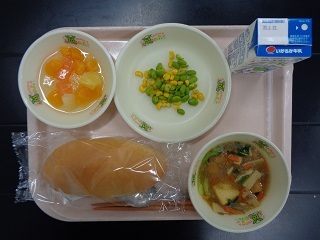 3月14日の学校給食(小学校B献立)の写真