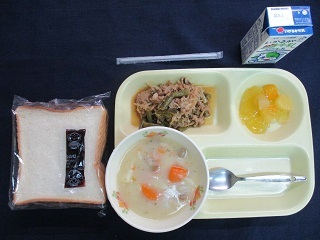 4月28日の学校給食（中学校献立）