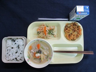 5月11日の学校給食(中学校献立)