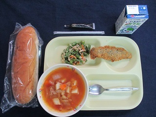 5月12日の学校給食(中学校献立)