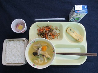 5月23日の学校給食(中学校献立)
