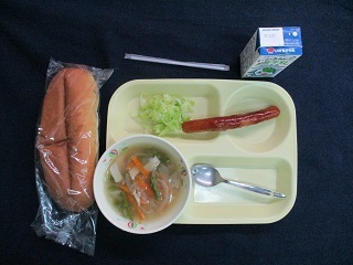 5月24日の学校給食(中学校献立)