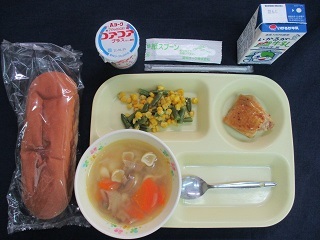 5月26日の学校給食(中学校献立)
