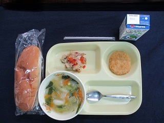 5月31日の学校給食（中学校献立）