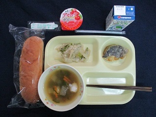 6月21日の学校給食（中学校献立）