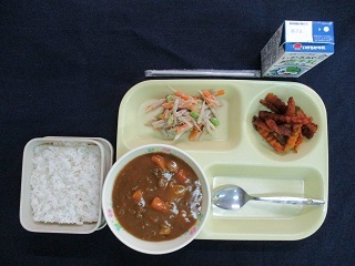 6月24日の学校給食(中学校献立)