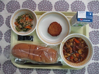 9月8日の学校給食(中学校献立)