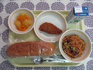 9月20日の学校給食(中学校献立)