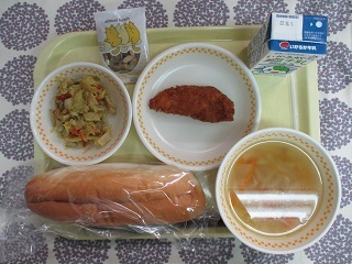 9月27日の学校給食(中学校献立)