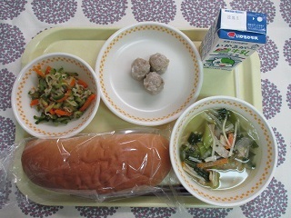 9月29日の学校給食(中学校献立)