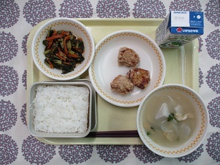 10月17日の学校給食(中学校献立)