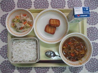 10月19日の学校給食(中学校献立)