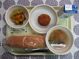 10月20日の学校給食(中学校献立)