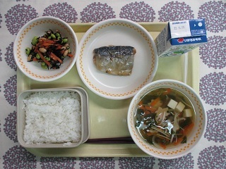 10月21日の学校給食(中学校献立)