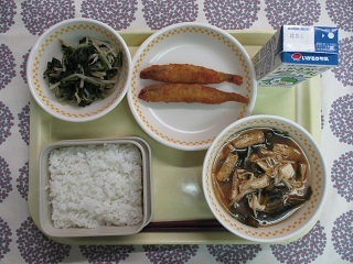 10月28日の学校給食(中学校献立)