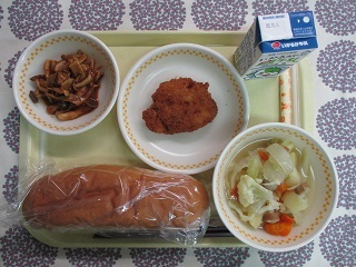 11月1日の学校給食(中学校献立)