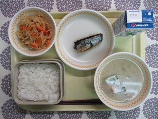 11月2日の学校給食(中学校献立)