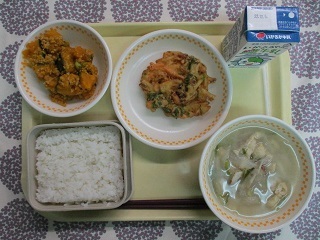11月28日の学校給食(中学校献立)