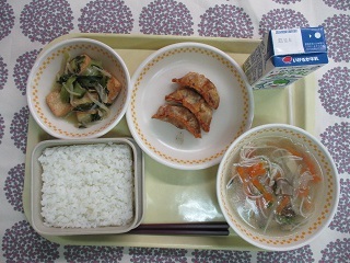 11月30日の学校給食(中学校献立)