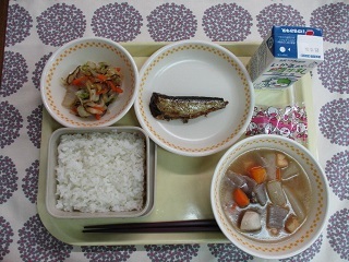 12月2日の学校給食(中学校献立)