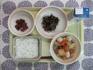 12月12日の学校給食(中学校献立)