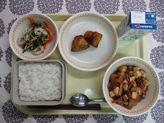12月16日の学校給食(中学校献立)