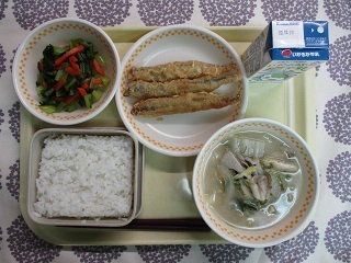 12月21日の学校給食(中学校献立)