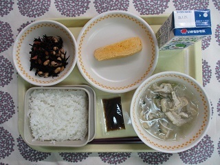 1月13日の学校給食(中学校献立)