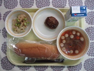 1月17日の学校給食(中学校献立)