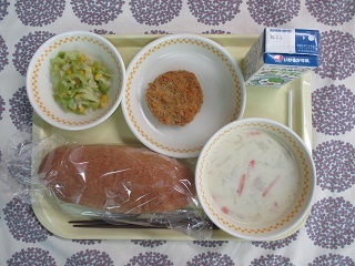 1月26日の学校給食(中学校献立)