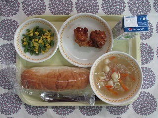 1月31日の学校給食(中学校献立)