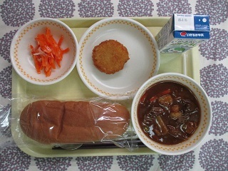 2月2日の学校給食(中学校献立)