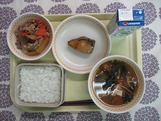 2月10日の学校給食(中学校献立)