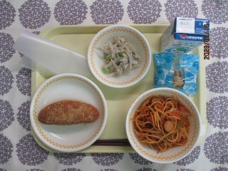 2月14日の学校給食(中学校献立)